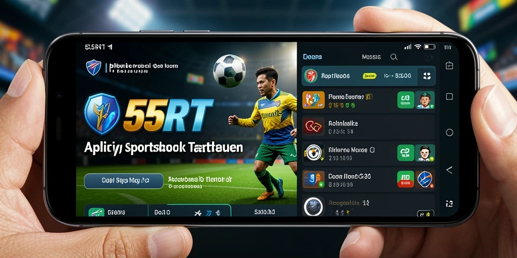 Tampilan gameplay taruhan dari aplikasi 55RT yang menarik.