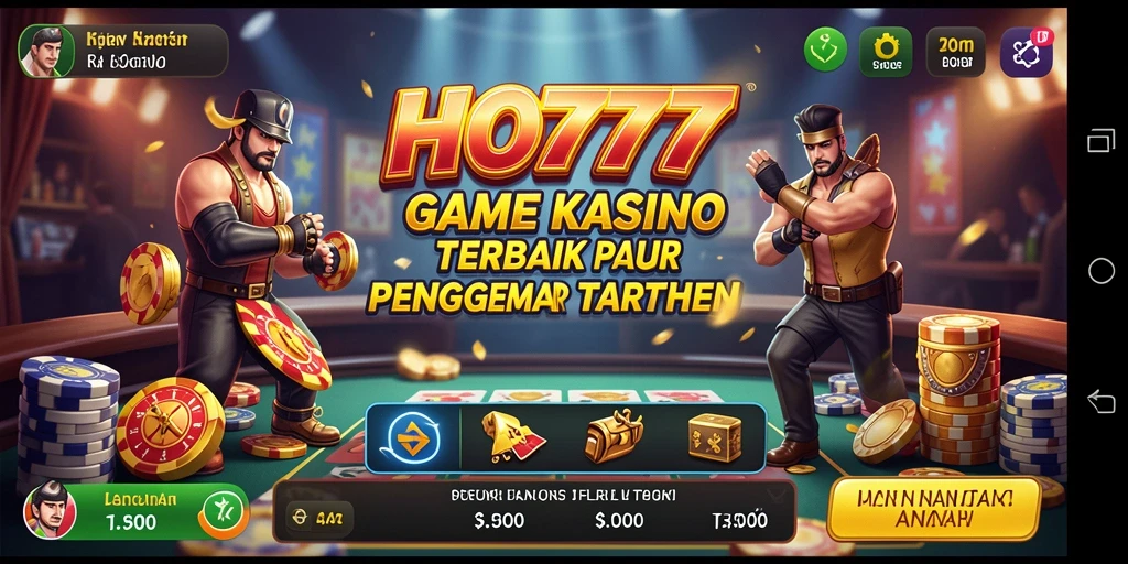 Gameplay Kasino yang menarik dan penuh kegembiraan di HO777.