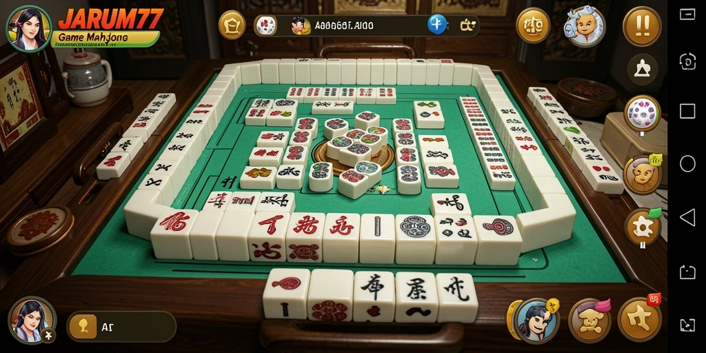Tampilan gameplay menarik dari JARUM77, penuh warna dan tantangan.