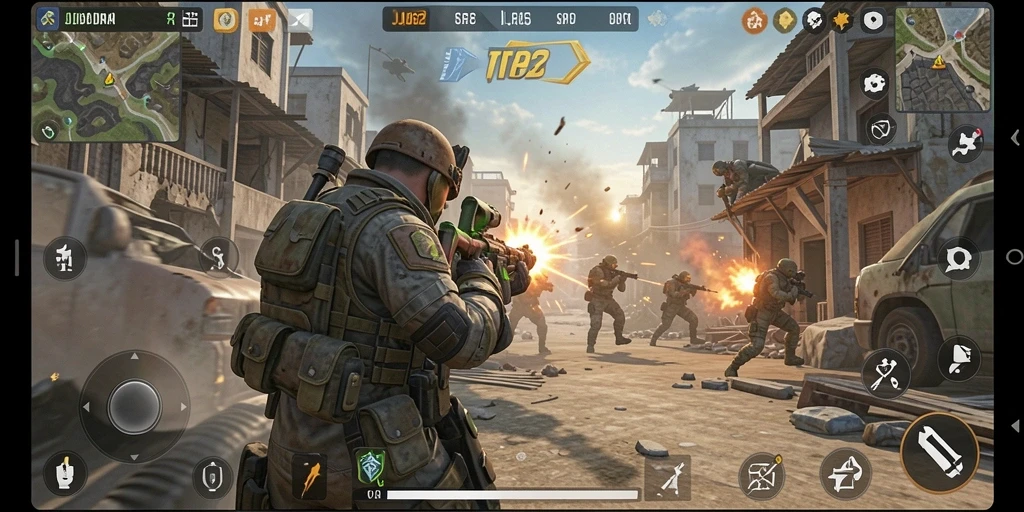 Tampilan gameplay JJ62 yang mendebarkan dan penuh aksi.