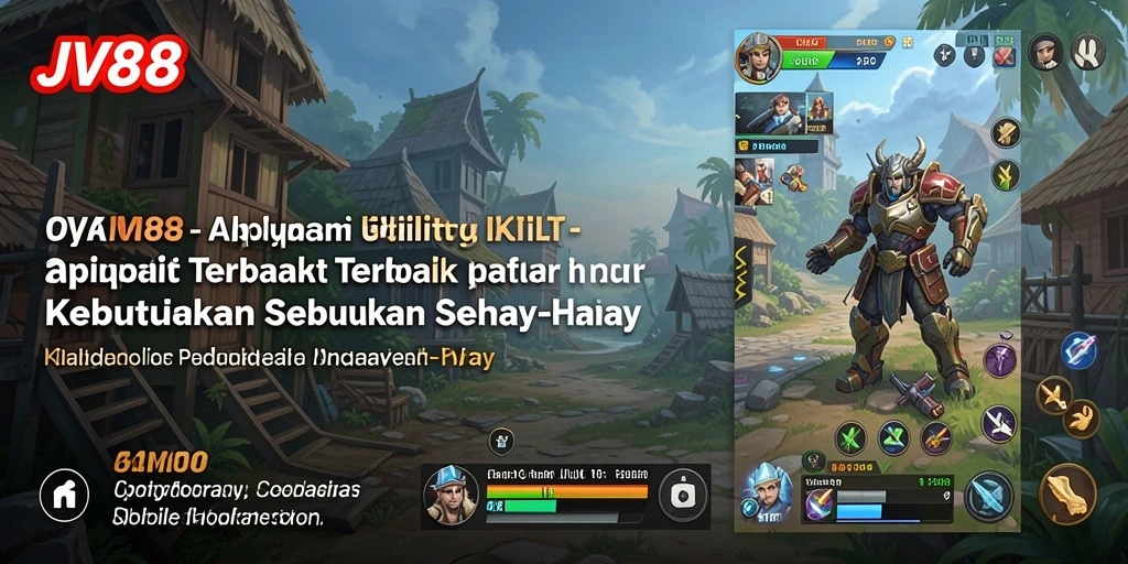 Tampilan antarmuka JV88 yang intuitif dan menarik.