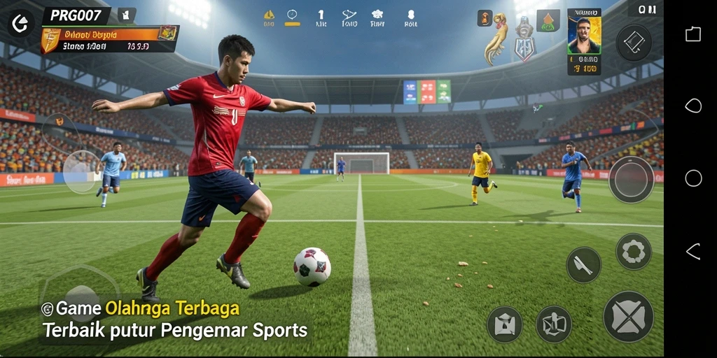 Tampilan gameplay PRG007 yang seru dan mendebarkan dalam olahraga.
