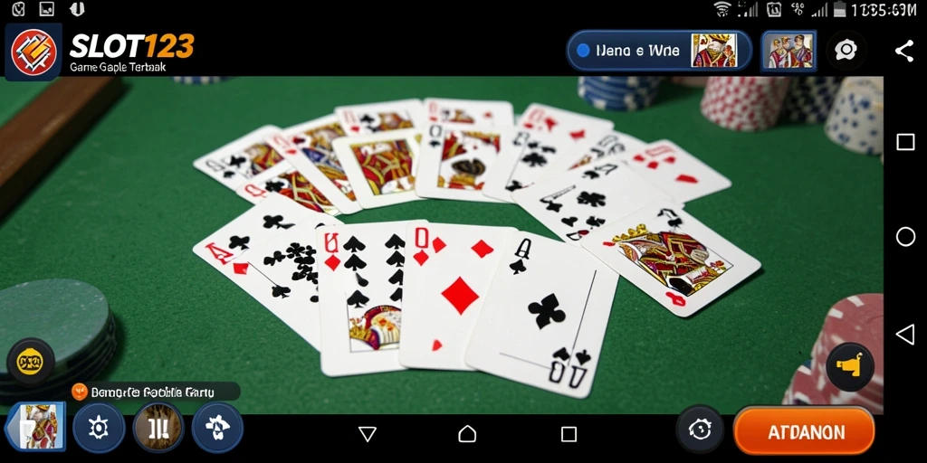 Tampilan gameplay seru dan menantang di SLOT123.